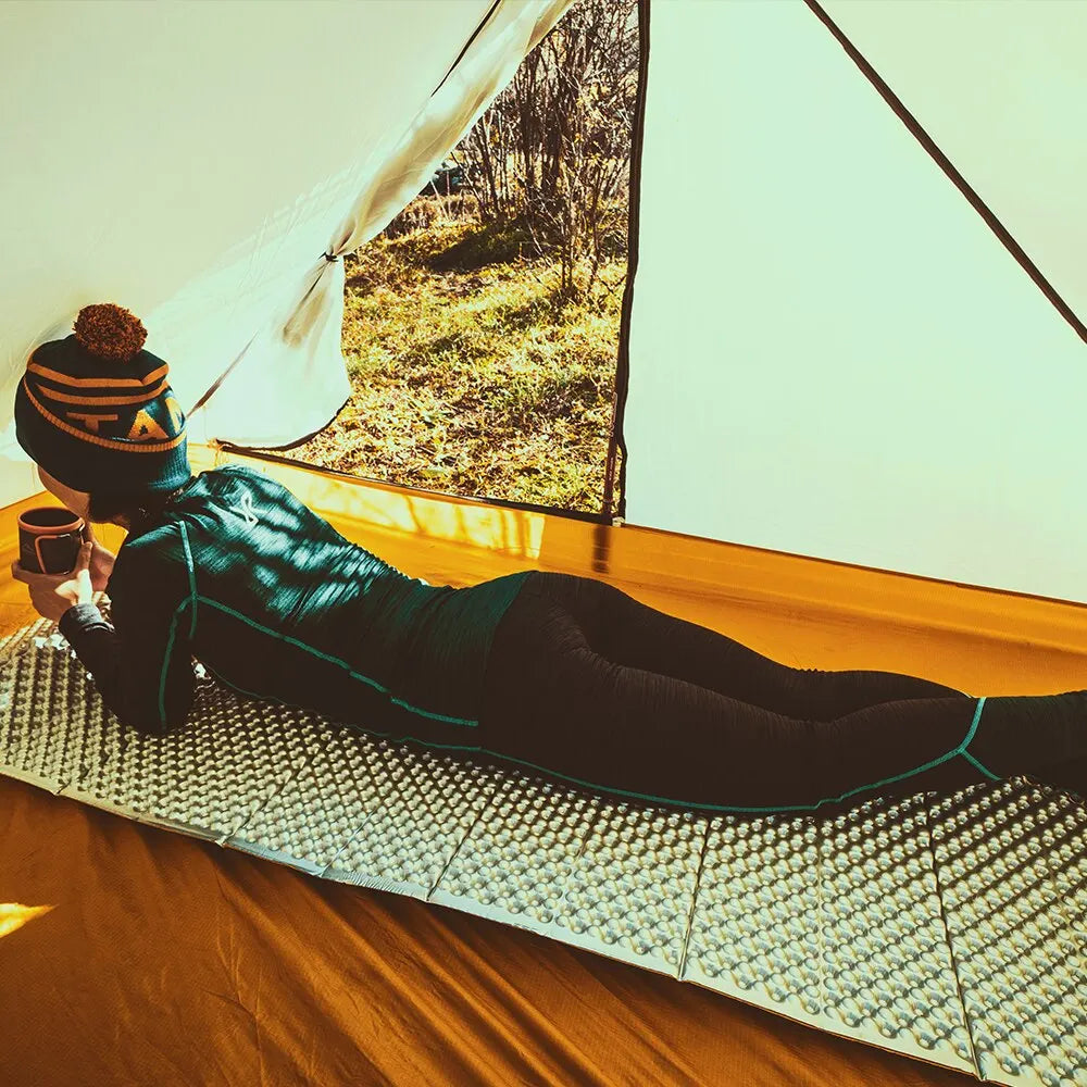 Matelas Camping - PortableCampingMat™ - Vert