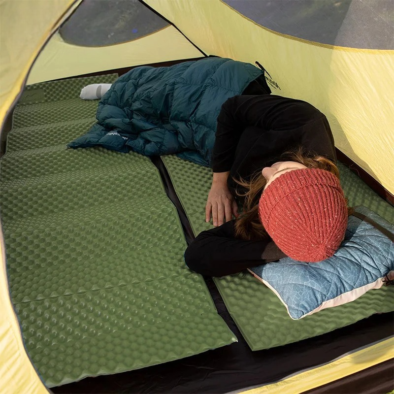 Matelas Camping - PortableCampingMat™ - Vert